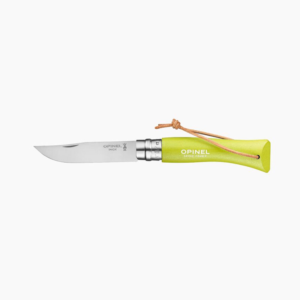 Opinel N°07 Colorama Anis 51OP2207-7 180 messen & tools online bestellen bij Kathmandu Outdoor & Travel