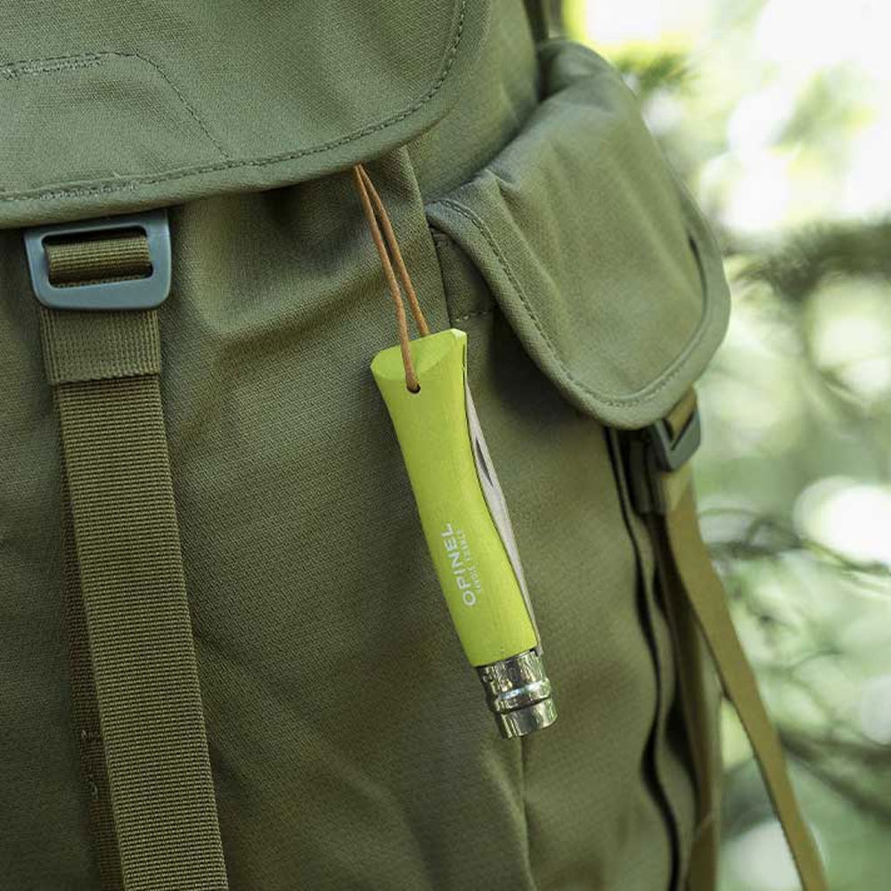 Opinel N°07 Colorama Anis 51OP2207-7 180 messen & tools online bestellen bij Kathmandu Outdoor & Travel