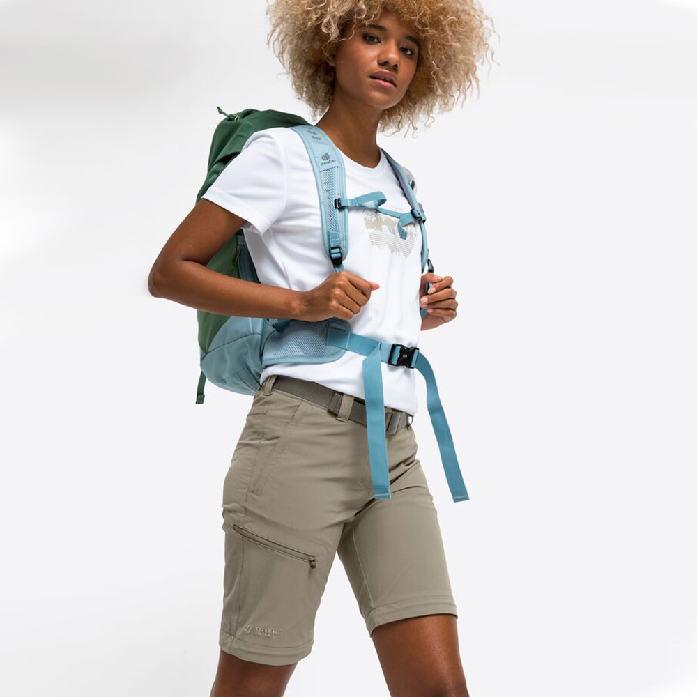 Maier Sports Nata 2 Zip-Off Pant Regular Women's coriander 3000017-M10778 broeken online bestellen bij Kathmandu Outdoor & Travel