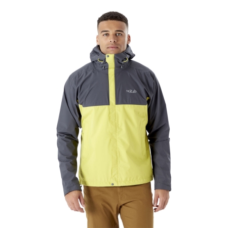 Rab  Downpour Eco Jacket Graphene/Zest