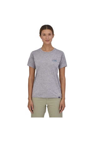 Patagonia  Cap Cool Daily Graphic Shirt Women's '73 Skyline: Feather Grey
