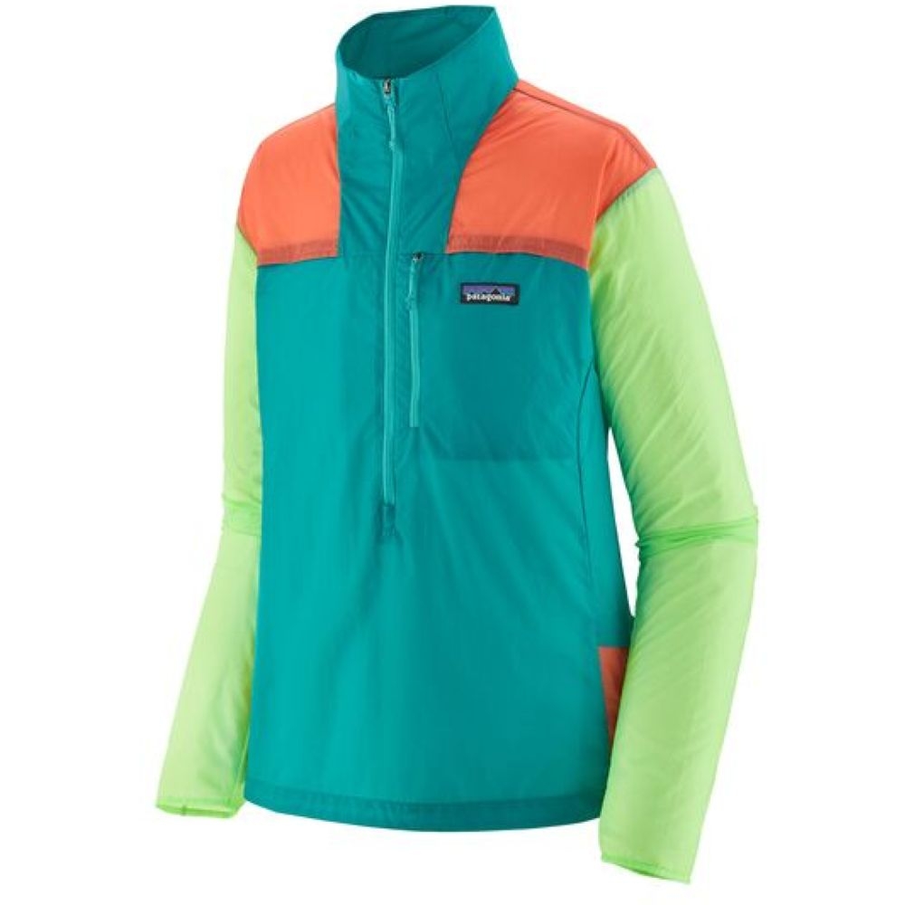 Patagonia Houdini Stash 1/2 Zip P/O Women's Subtidal Blue 23435-STLE jassen online bestellen bij Kathmandu Outdoor & Travel
