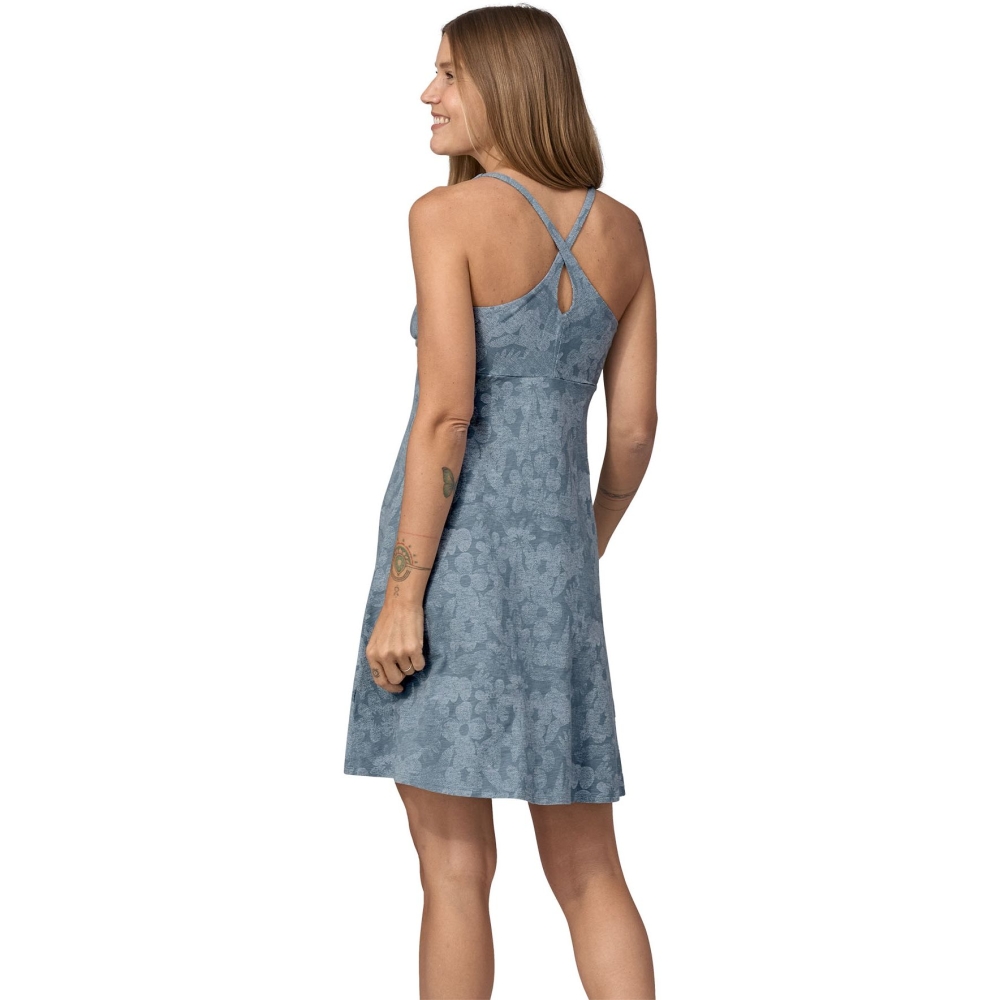 Patagonia Amber Dawn Dress Women's Channeling Spring: Light Plume 59085-CSLP jurken en rokken online bestellen bij Kathmandu Outdoor & Travel