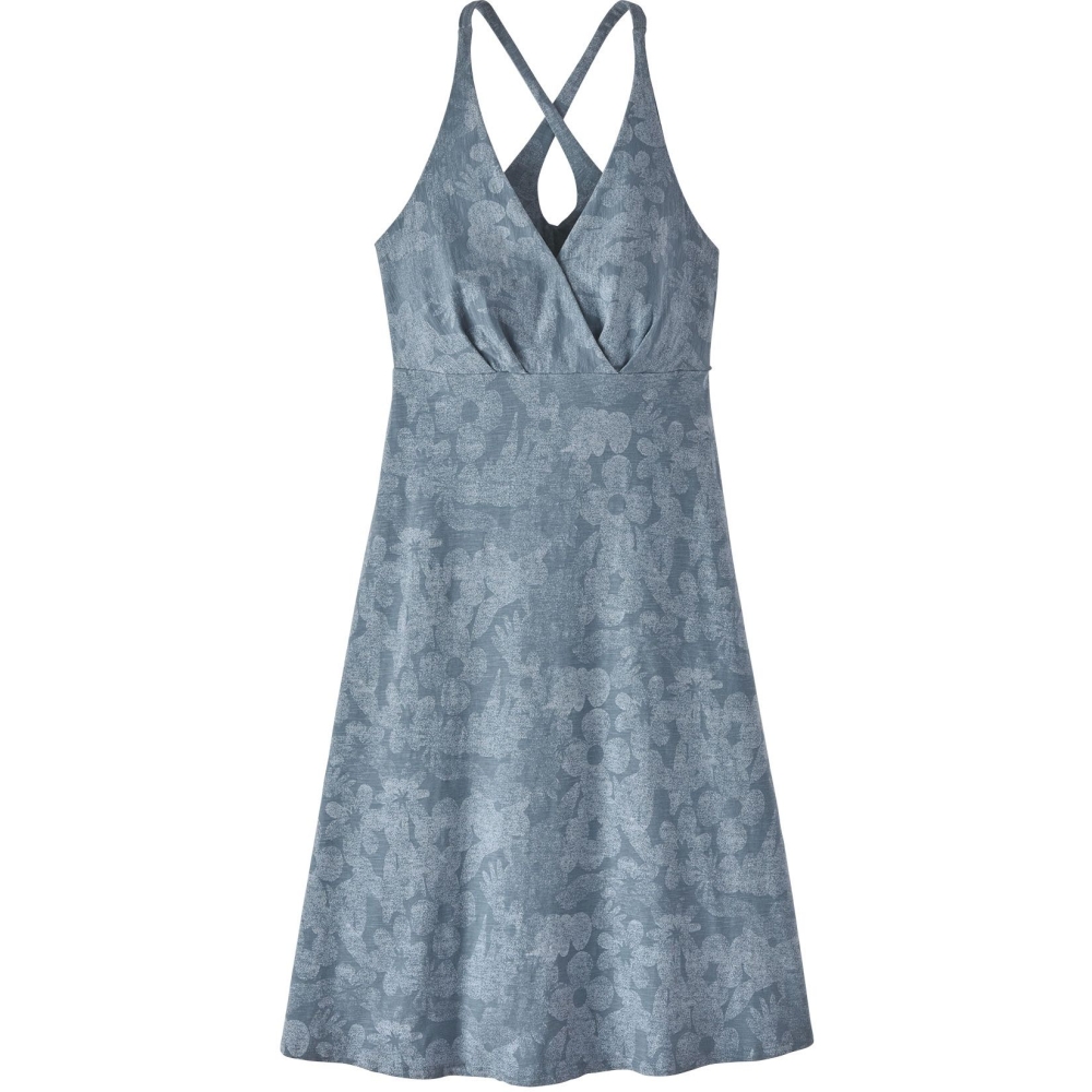 Patagonia Amber Dawn Dress Women's Channeling Spring: Light Plume 59085-CSLP jurken en rokken online bestellen bij Kathmandu Outdoor & Travel