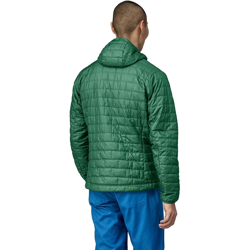 Patagonia Nano Puff Hoody Conifer Green 84222-CIFG jassen online bestellen bij Kathmandu Outdoor & Travel
