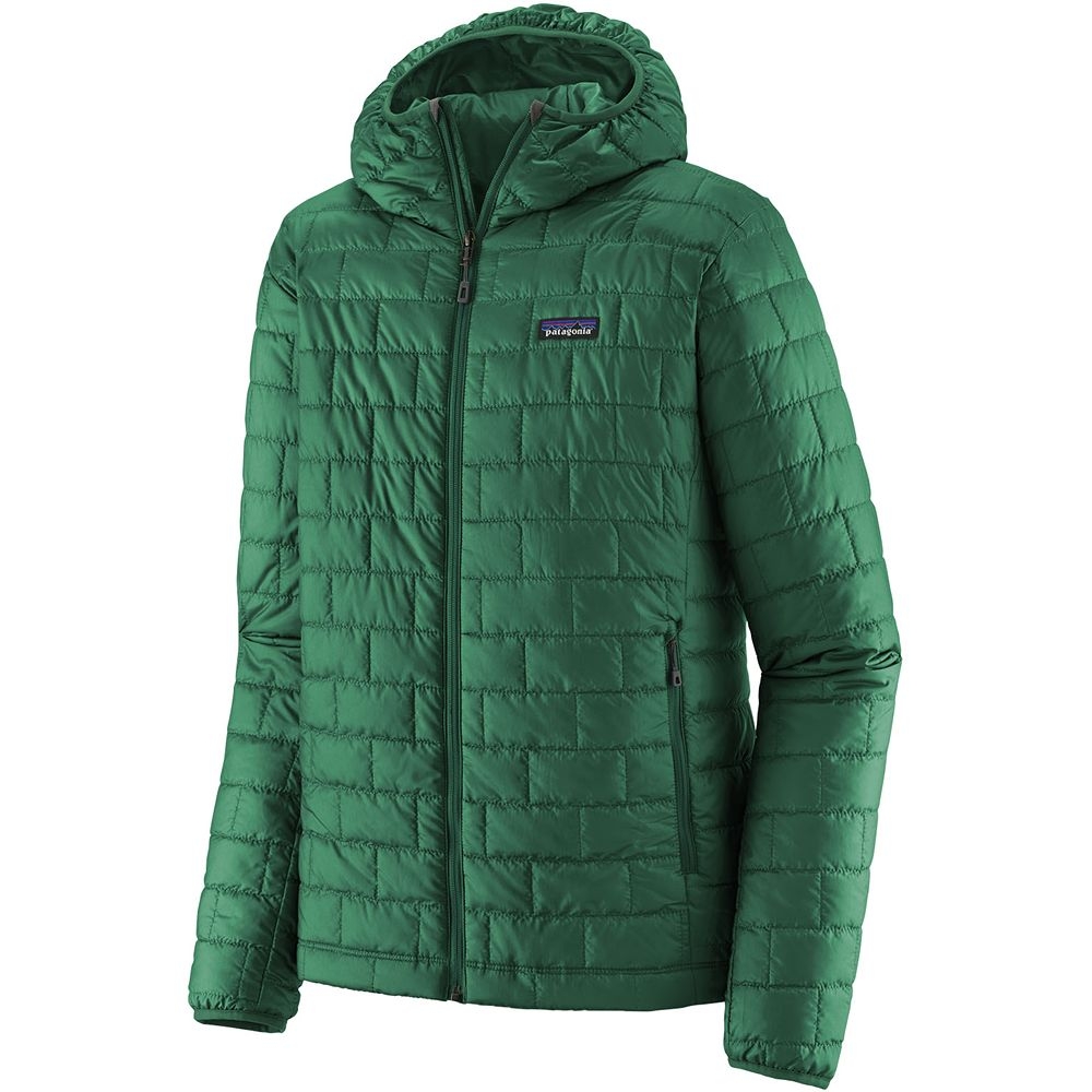 Patagonia Nano Puff Hoody Conifer Green 84222-CIFG jassen online bestellen bij Kathmandu Outdoor & Travel