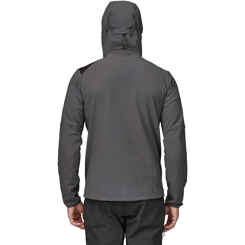 Patagonia R1 TechFace Hoody Forge Grey 83578-FGE fleeces en truien online bestellen bij Kathmandu Outdoor & Travel