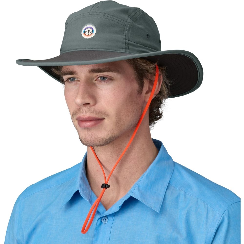 Patagonia Quandary Brimmer Fitz Roy Icon: Nouveau Green 33342-FING kleding accessoires online bestellen bij Kathmandu Outdoor & Travel
