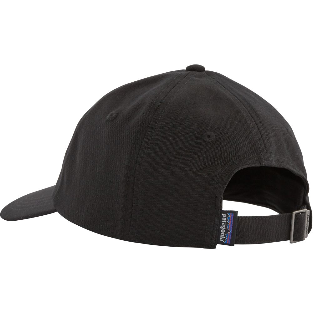 Patagonia P-6 Label Trad Cap Black 38296-BLK kleding accessoires online bestellen bij Kathmandu Outdoor & Travel