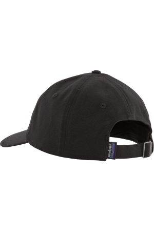 Patagonia P-6 Label Trad Cap Black 38296-BLK kleding accessoires online bestellen bij Kathmandu Outdoor & Travel