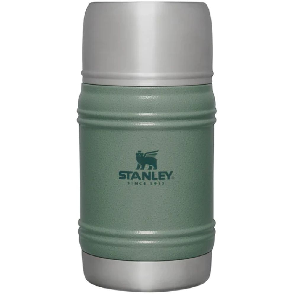 Stanley The Artisan Thermal Food Jar .50L Hammertone Green 10-11426-004 drinkflessen en thermosflessen online bestellen bij Kathmandu Outdoor & Travel