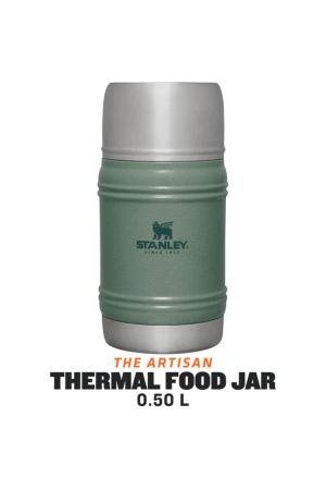 Stanley The Artisan Thermal Food Jar .50L Hammertone Green 10-11426-004 drinkflessen en thermosflessen online bestellen bij Kathmandu Outdoor & Travel