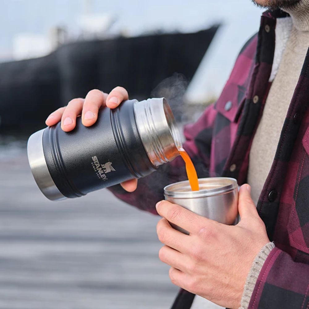 Stanley The Artisan Thermal Food Jar .50L Black Moon 10-11426-005 drinkflessen en thermosflessen online bestellen bij Kathmandu Outdoor & Travel