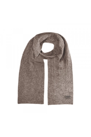 Capo  Knitted scarf, soft taupe