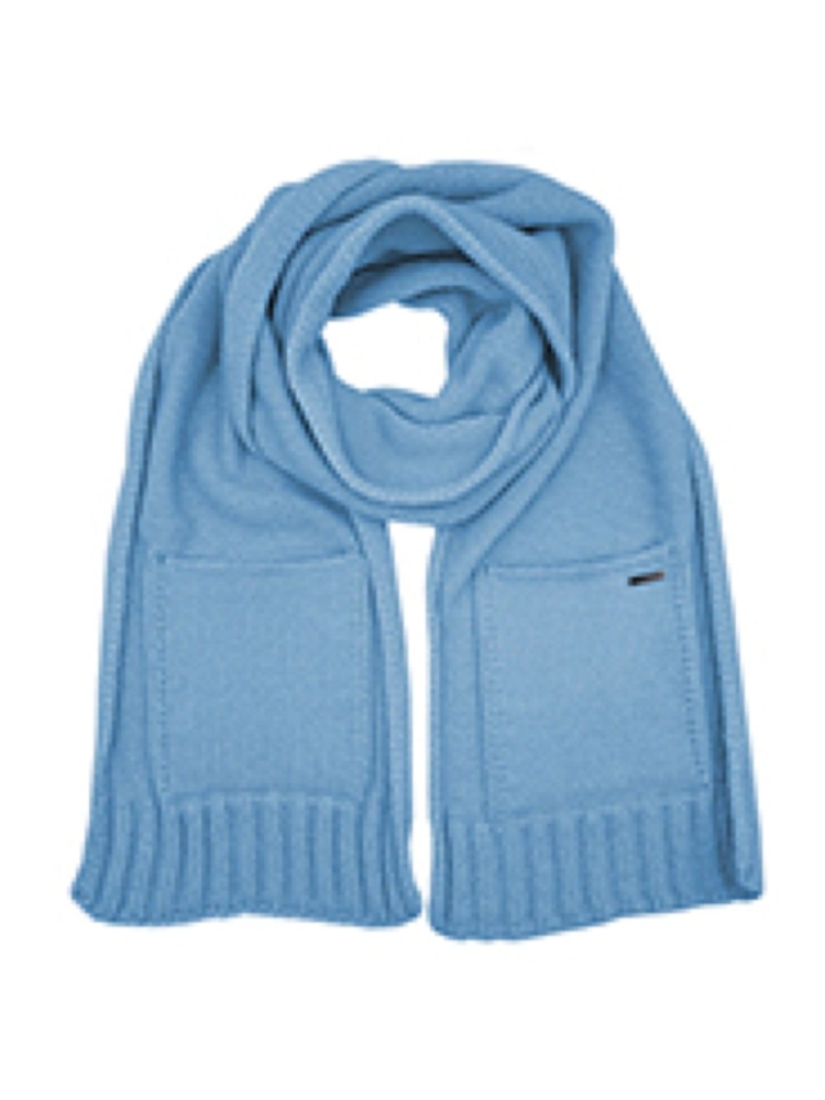 Capo Knitted scarf with pockets azure 30674-063860-15 kleding accessoires online bestellen bij Kathmandu Outdoor & Travel