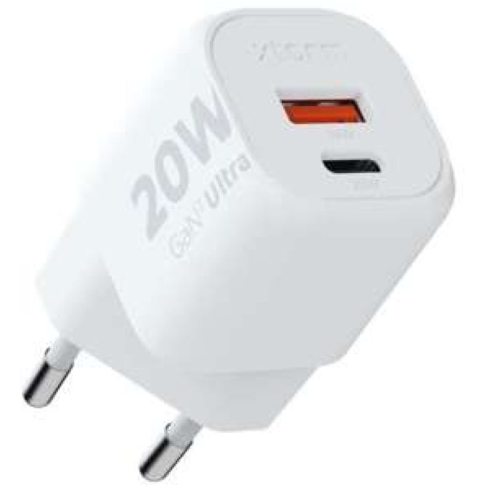 Xtorm 20W GaN-Ultra Essential Wall Charger White XEC020 energie & electronica online bestellen bij Kathmandu Outdoor & Travel