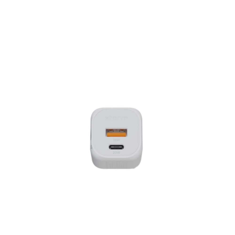 Xtorm 20W GaN-Ultra Essential Wall Charger White XEC020 energie & electronica online bestellen bij Kathmandu Outdoor & Travel