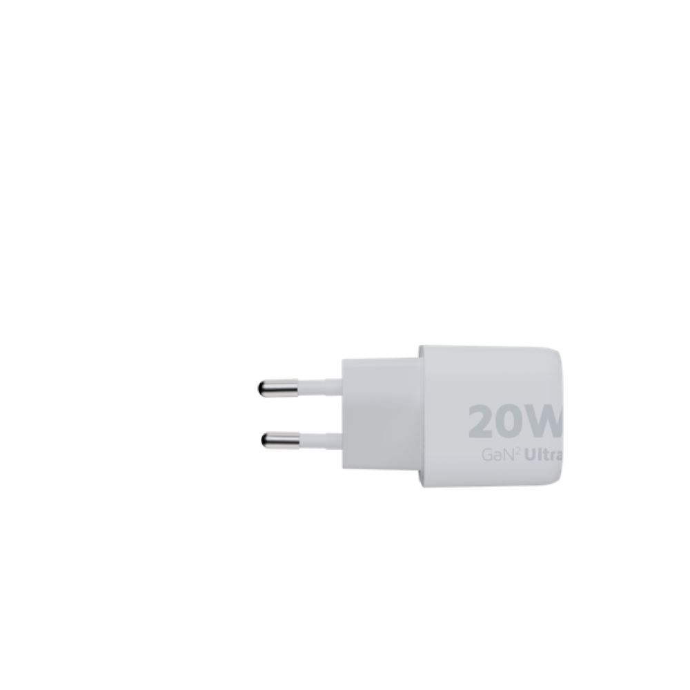 Xtorm 20W GaN-Ultra Essential Wall Charger White XEC020 energie & electronica online bestellen bij Kathmandu Outdoor & Travel