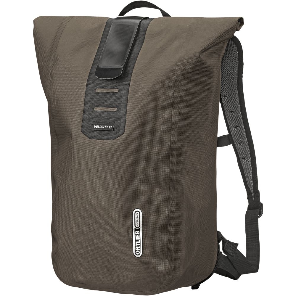 Ortlieb Velocity PS 17L Dark Sand OR430008 dagrugzakken online bestellen bij Kathmandu Outdoor & Travel