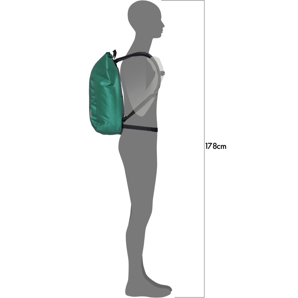 Ortlieb Velocity PS 23L Atlantis Green OR402014 dagrugzakken online bestellen bij Kathmandu Outdoor & Travel