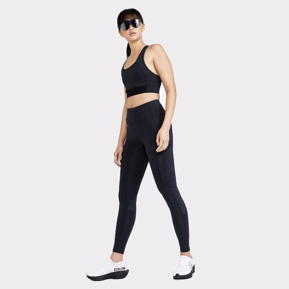 Craft Adv Essence Tights 2 Women's Black 1911916-999000 broeken online bestellen bij Kathmandu Outdoor & Travel
