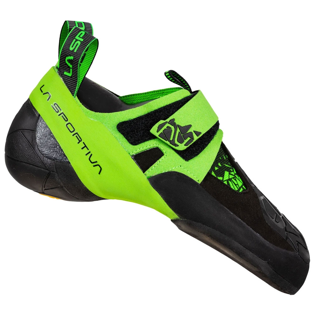 La Sportiva Skwama Vegan Black/Flash Green ZFCS032K00E24 klimschoenen online bestellen bij Kathmandu Outdoor & Travel