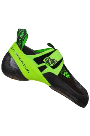 La Sportiva Skwama Vegan Black/Flash Green 30Z999724 klimschoenen online bestellen bij Kathmandu Outdoor & Travel