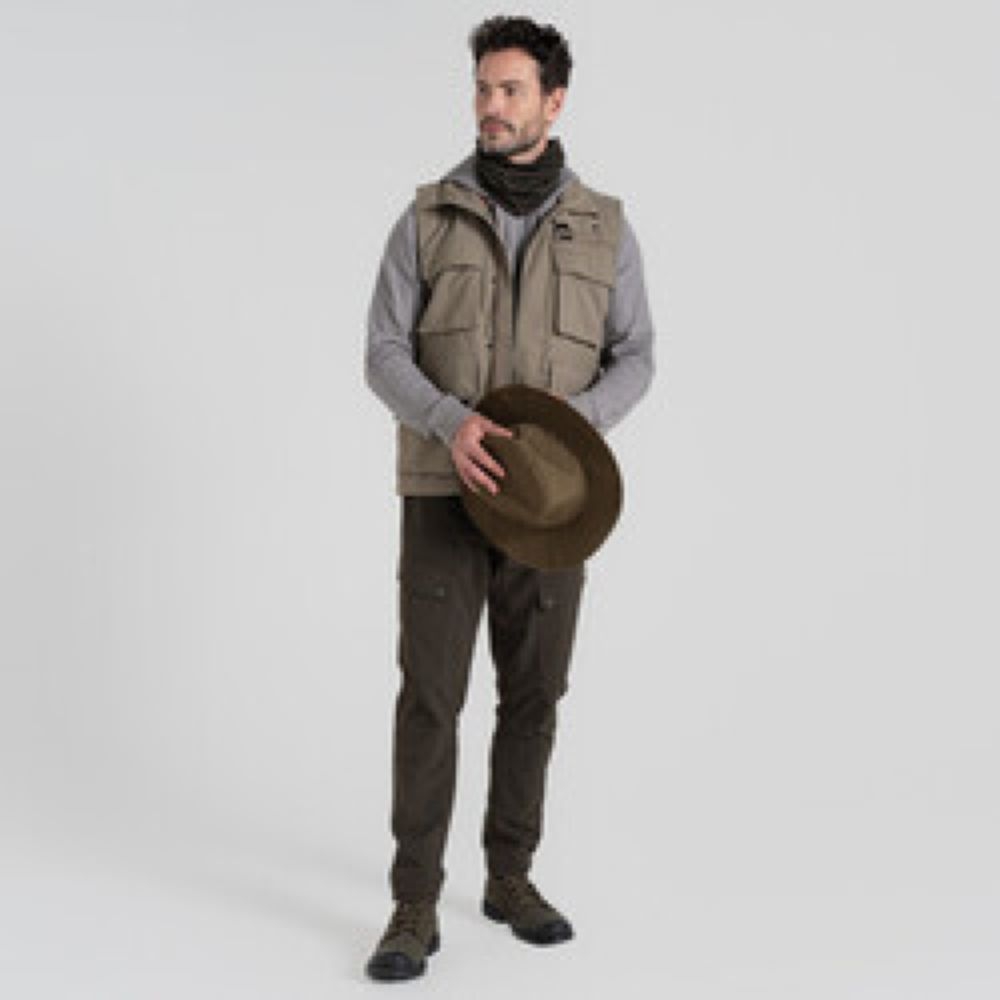 Craghoppers NosiLife Adv Gilet Pebble CMB830-62A jassen online bestellen bij Kathmandu Outdoor & Travel