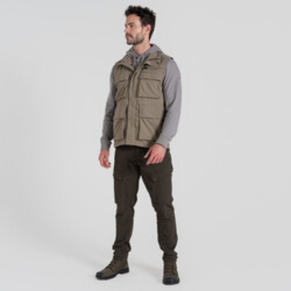Craghoppers NosiLife Adv Gilet Pebble CMB830-62A jassen online bestellen bij Kathmandu Outdoor & Travel