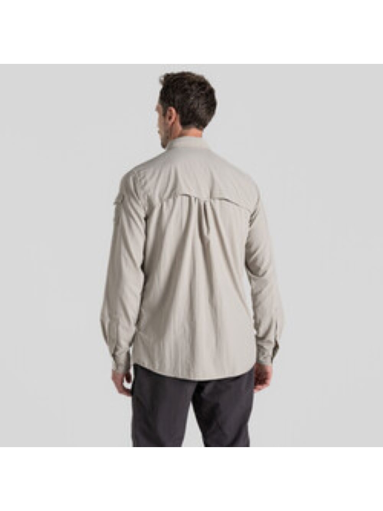 Craghoppers NosiLife Adv LS Shirt III Parchment CMS709-222 shirts en tops online bestellen bij Kathmandu Outdoor & Travel