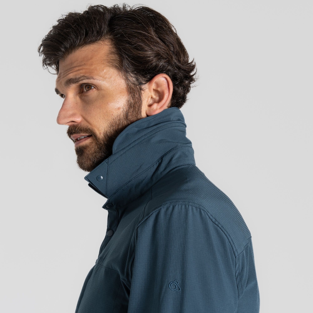 Craghoppers NosiLife LS Pro Shirt V Blue Stone CMS706-BRK shirts en tops online bestellen bij Kathmandu Outdoor & Travel