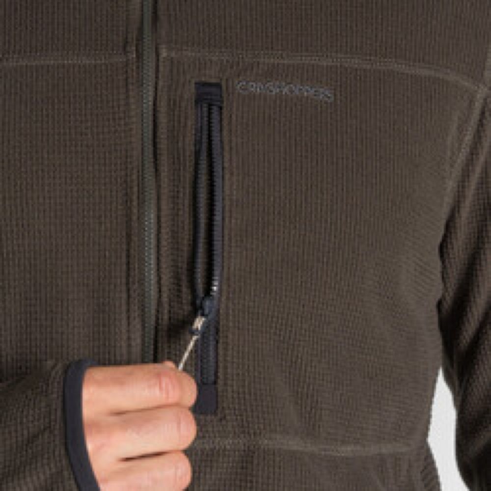 Craghoppers NosiLife Spry Jacket WoodlandGrn CMA1383-J77 fleeces en truien online bestellen bij Kathmandu Outdoor & Travel