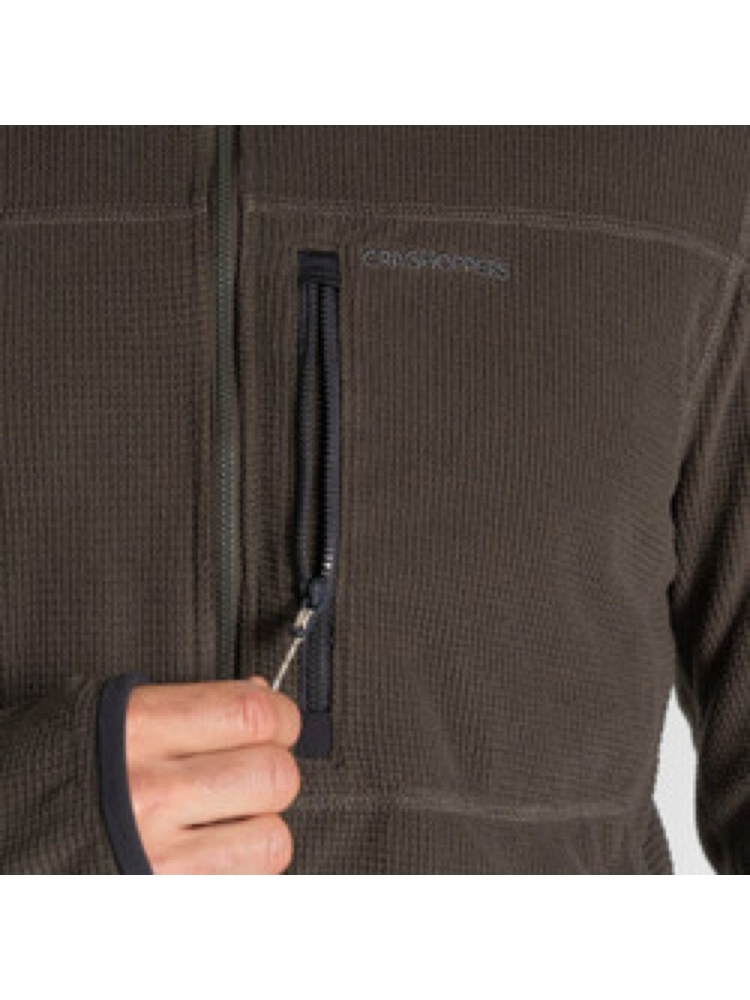 Craghoppers NosiLife Spry Jacket WoodlandGrn CMA1383-J77 fleeces en truien online bestellen bij Kathmandu Outdoor & Travel