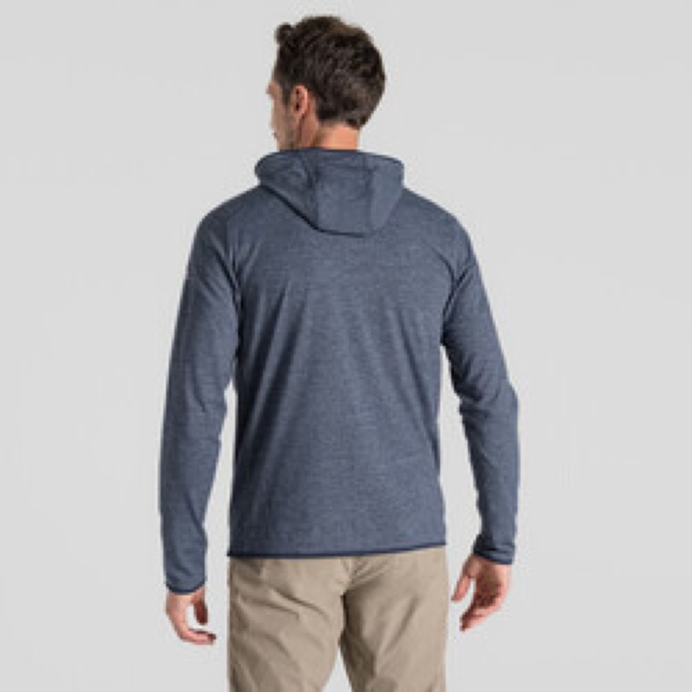 Craghoppers NosiLife Deft Hood Jkt Blue Navy Ml CMT1006-9I1 fleeces en truien online bestellen bij Kathmandu Outdoor & Travel
