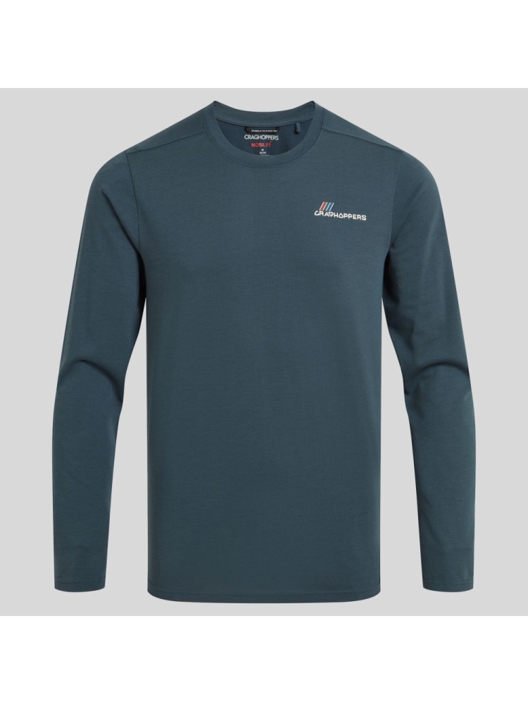 Craghoppers NosiLife Abel LS TShirt Blue Stone CMT1008-BRK shirts en tops online bestellen bij Kathmandu Outdoor & Travel