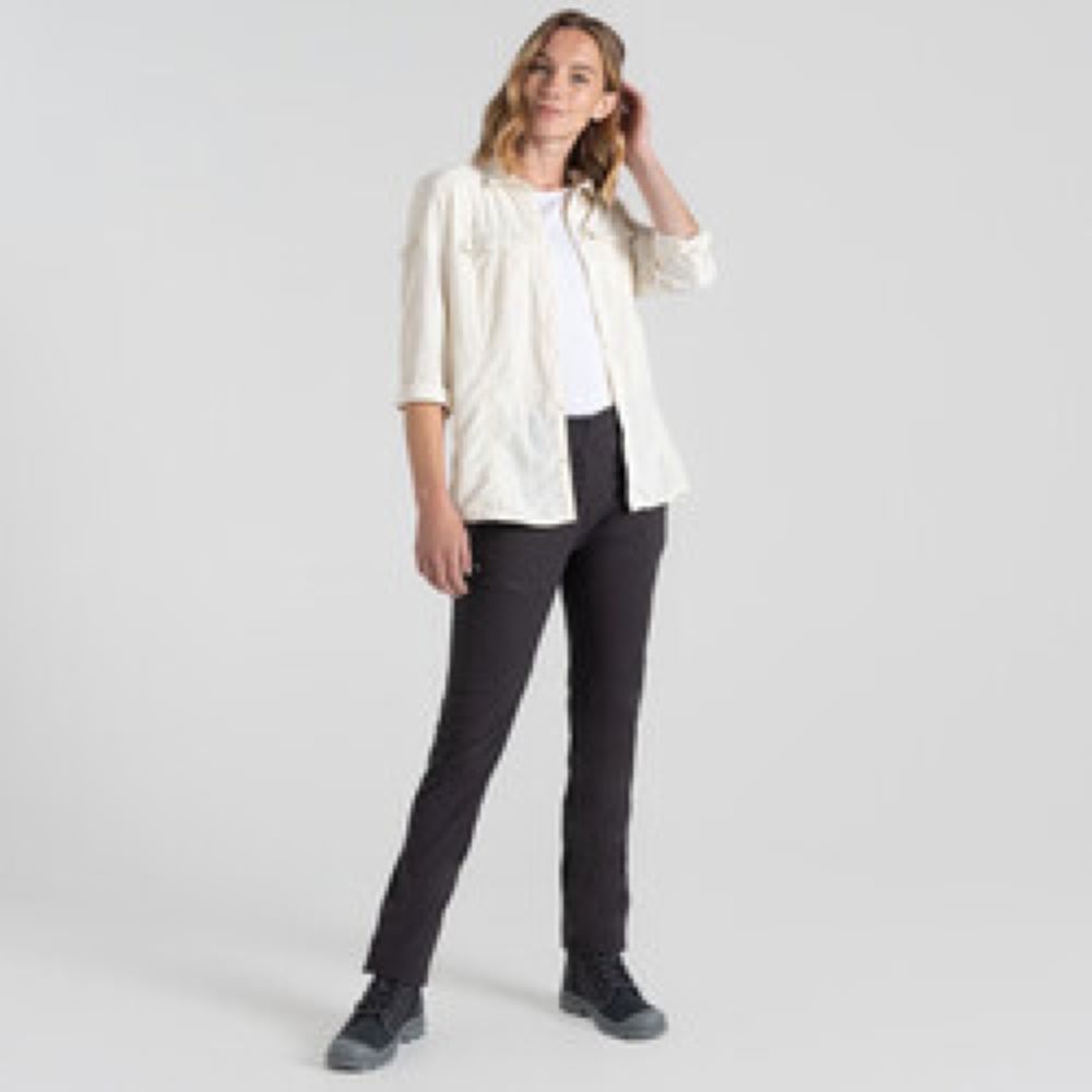 Craghoppers NosiLife Adv LS Shirt III Women's Sea Salt CWS534-33A shirts en tops online bestellen bij Kathmandu Outdoor & Travel
