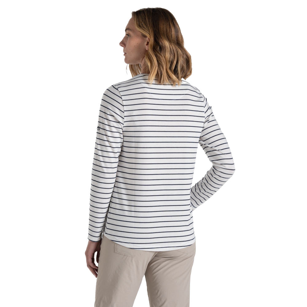 Craghoppers NosiLife Akona LS Top Women's BlueNavy Str CWT1368-4IR shirts en tops online bestellen bij Kathmandu Outdoor & Travel