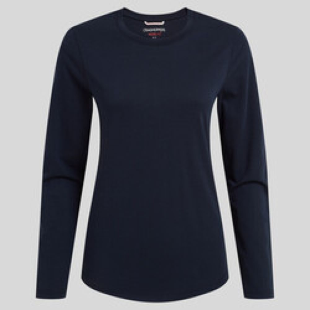 Craghoppers NosiLife Akona LS Top Women's Blue Navy CWT1368-7V1 shirts en tops online bestellen bij Kathmandu Outdoor & Travel