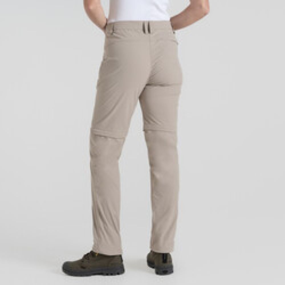 Craghoppers NosiLife Pro Conv II Long Women's SoftMushroom CWJ1375-KD7 broeken online bestellen bij Kathmandu Outdoor & Travel