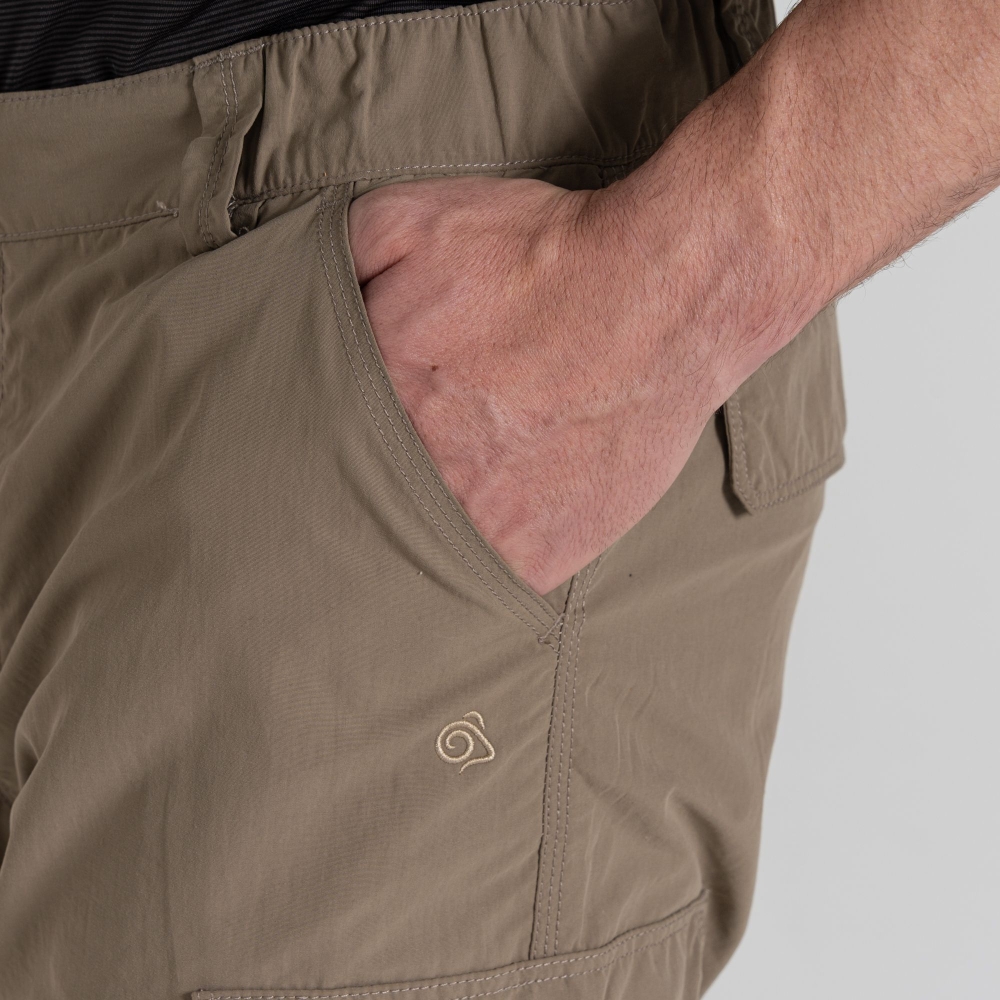 Craghoppers NosiLife Cargo II Trousers Long Pebble CMJ647-62A broeken online bestellen bij Kathmandu Outdoor & Travel
