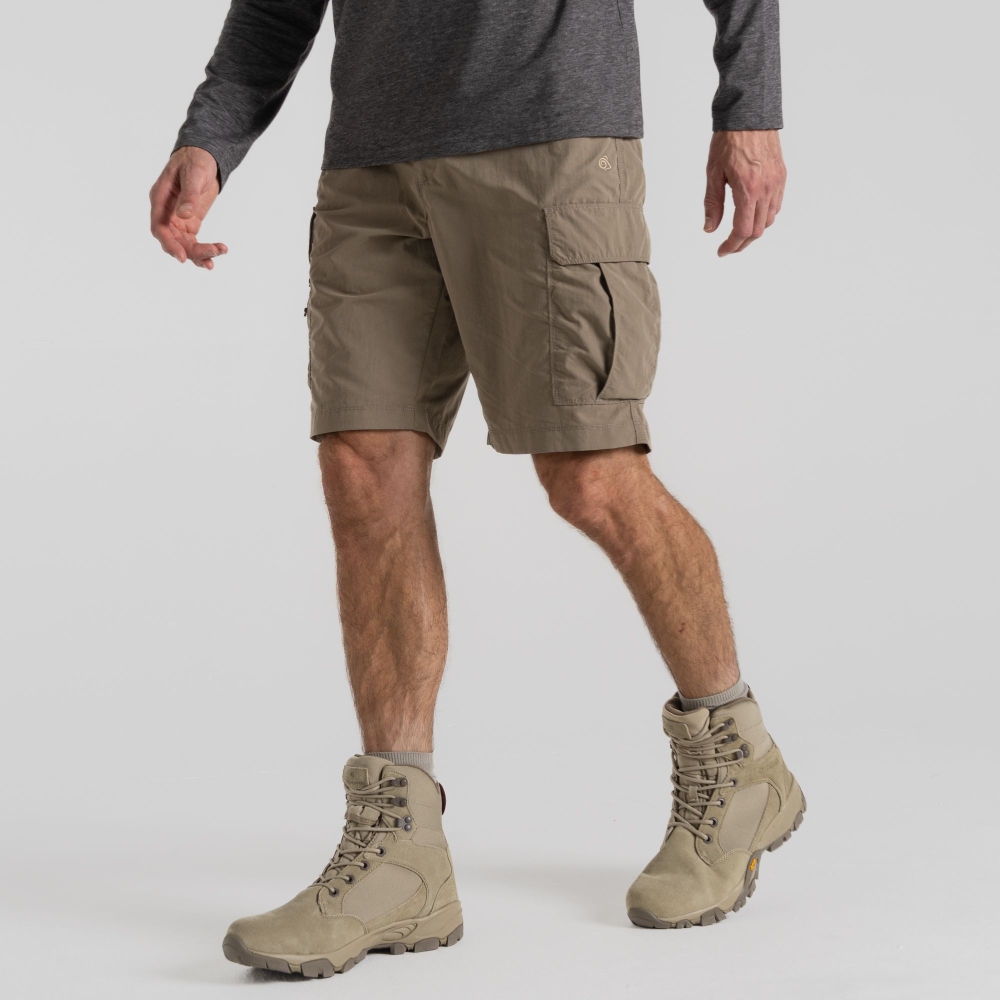 Craghoppers NosiLife Cargo II Short Pebble CMJ651-62A broeken online bestellen bij Kathmandu Outdoor & Travel