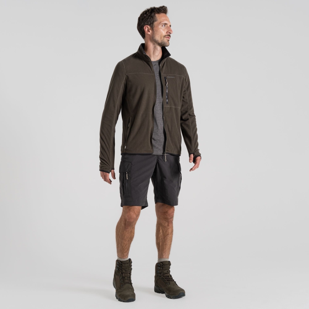 Craghoppers NosiLife Cargo II Short Black Pepper CMJ651-7J8 broeken online bestellen bij Kathmandu Outdoor & Travel