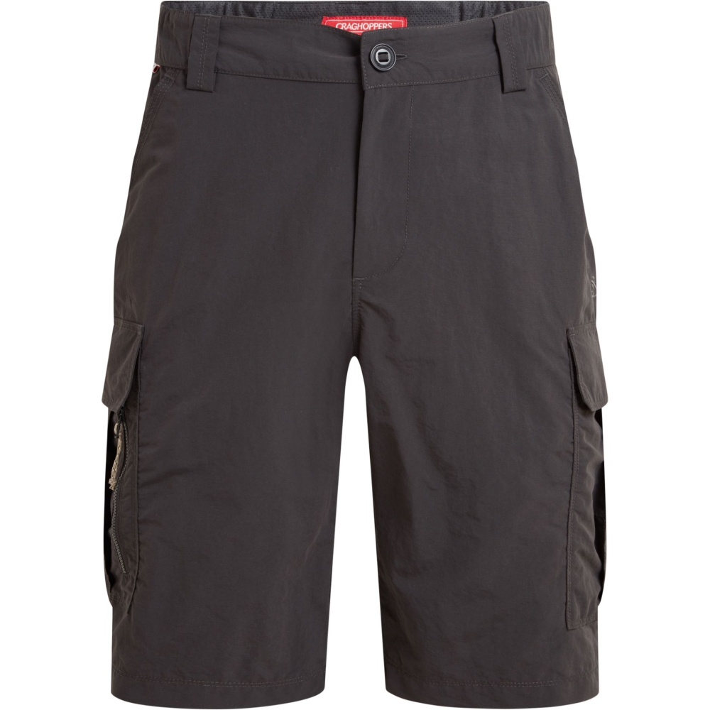 Craghoppers NosiLife Cargo II Short Black Pepper CMJ651-7J8 broeken online bestellen bij Kathmandu Outdoor & Travel