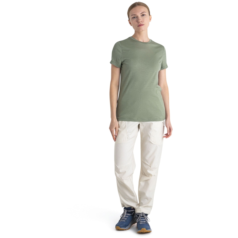 Icebreaker Mer 150 Tech Lite III SS Tee Women's Lichen IB0A56Y8A-741 shirts en tops online bestellen bij Kathmandu Outdoor & Travel