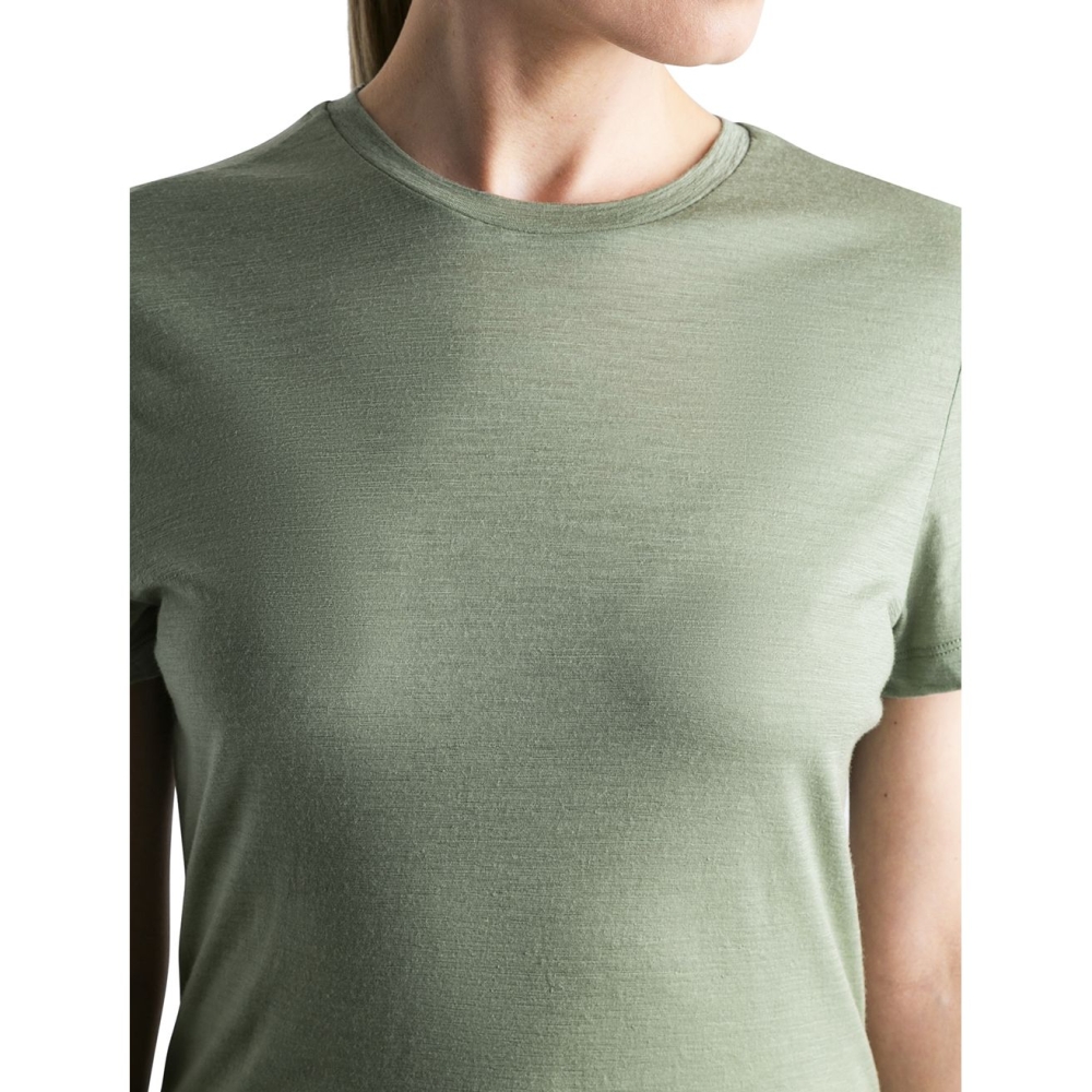Icebreaker Mer 150 Tech Lite III SS Tee Women's Lichen IB0A56Y8A-741 shirts en tops online bestellen bij Kathmandu Outdoor & Travel