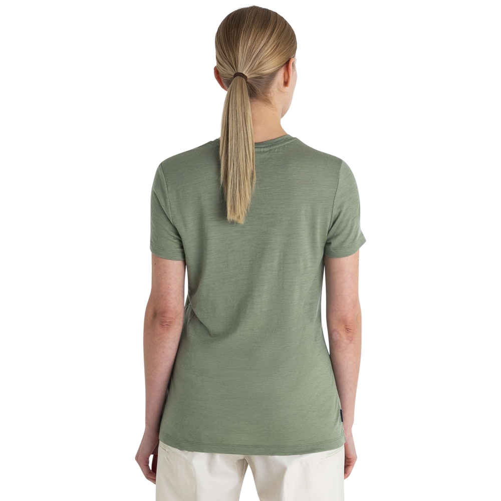 Icebreaker Mer 150 Tech Lite III SS Tee Women's Lichen IB0A56Y8A-741 shirts en tops online bestellen bij Kathmandu Outdoor & Travel