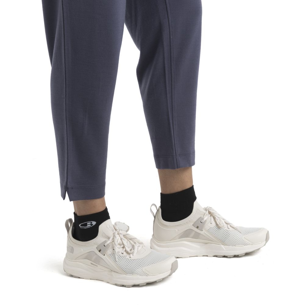 Icebreaker Merino Crush II Ankle Pants Women's Graphite 0A56T78-841 broeken online bestellen bij Kathmandu Outdoor & Travel