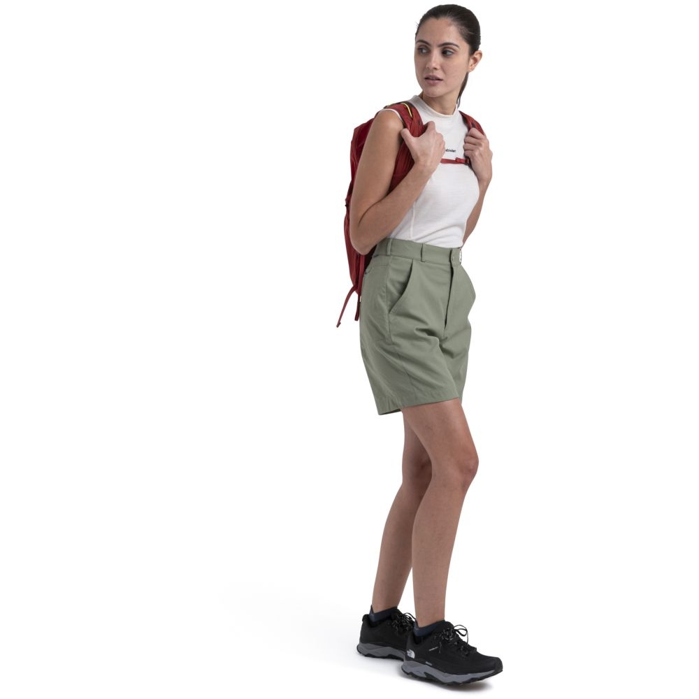 Icebreaker Hike Shorts Women's Lichen 0A56MPA-741 broeken online bestellen bij Kathmandu Outdoor & Travel