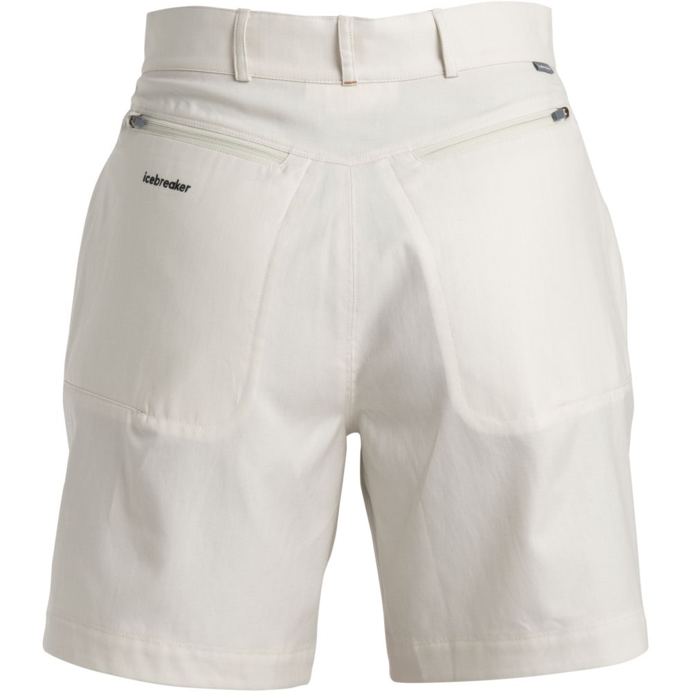 Icebreaker Hike Shorts Women's Chalk 0A56MP7-321 broeken online bestellen bij Kathmandu Outdoor & Travel