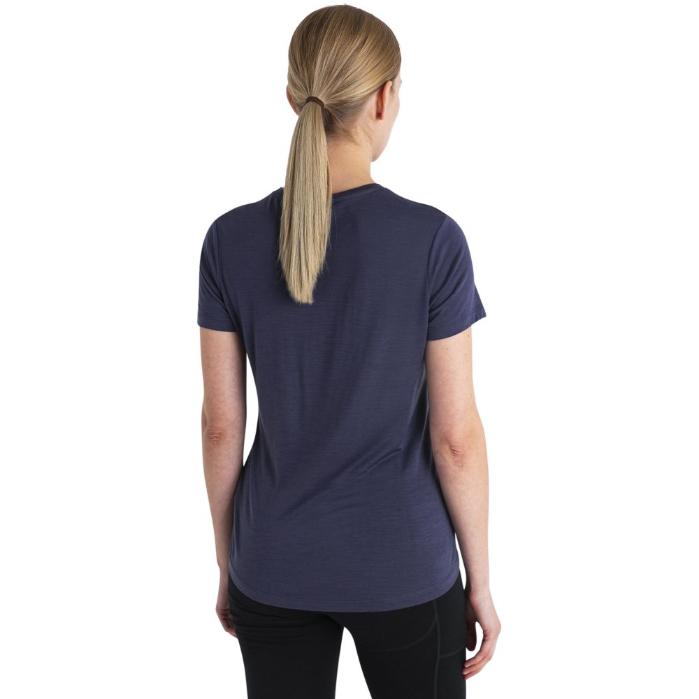 Icebreaker Merino Cool-Lite Sphere III SS Tee Peak Women's Graphite 0A56YL8-841 shirts en tops online bestellen bij Kathmandu Outdoor & Travel